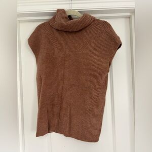 Lilla P Cozy Cowl Neck Sweater in Warm Brown